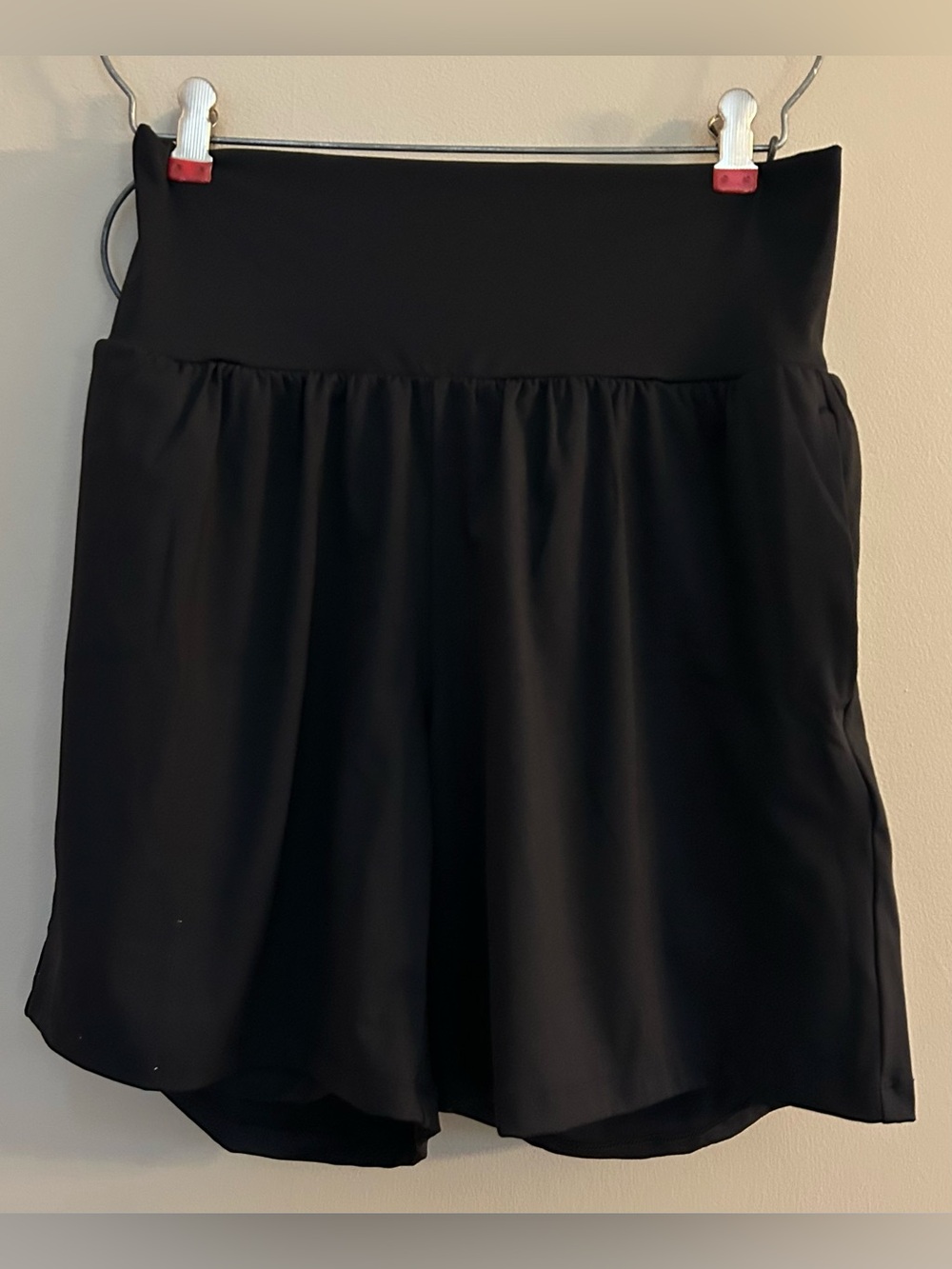 NWT Halara Softly Zero Airy Women’s High-Waist Black Active Shorts